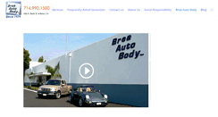 Desktop Screenshot of breaautobody.com